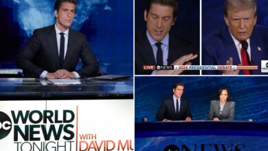 ABC's David Muir sees newscast ratings tank after debate