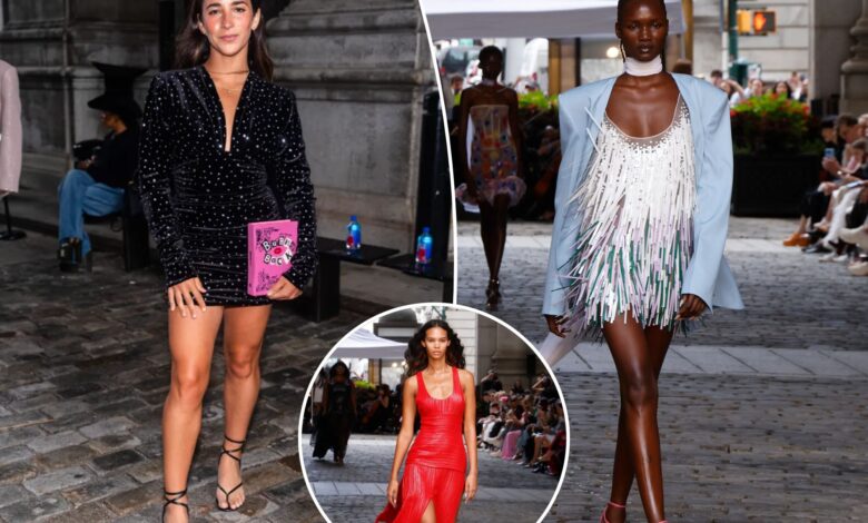 Aly Raisman talks about the Olympics scoring scandal at the Prabal Gurung show