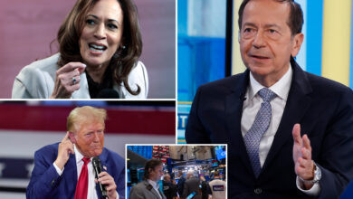 Billionaire hedge fund manager John Paulson says he'll pull money from market if Kamala Harris wins presidential election