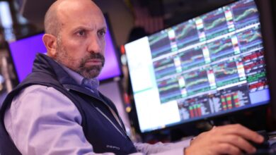 New York Stock Exchange trader