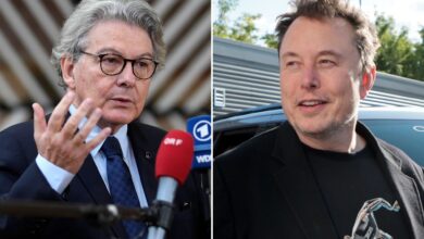 EU official Thierry Breton, who clashed with Elon Musk, resigns