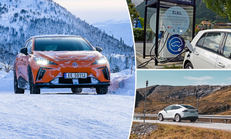 Electric vehicles now outnumber gas-powered vehicles in Norway