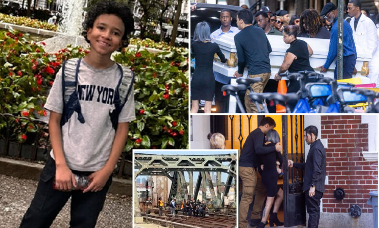 Funeral held for 11-year-old Brooklyn boy killed subway surfing as grandma blames school