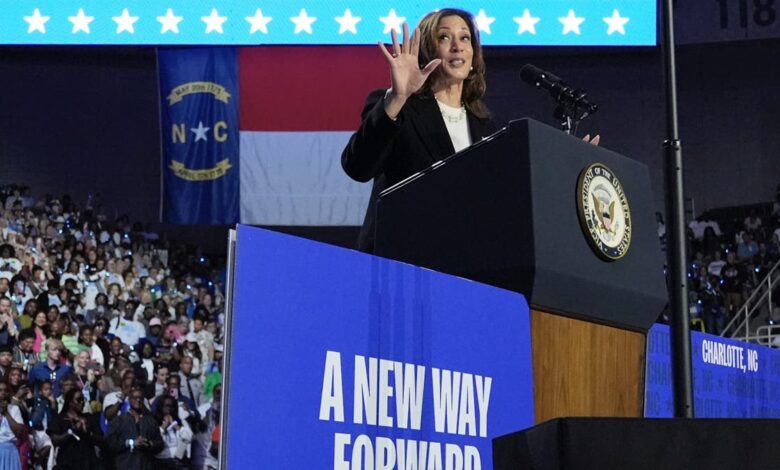 Kamala Harris hits the ground running after her debate with Trump