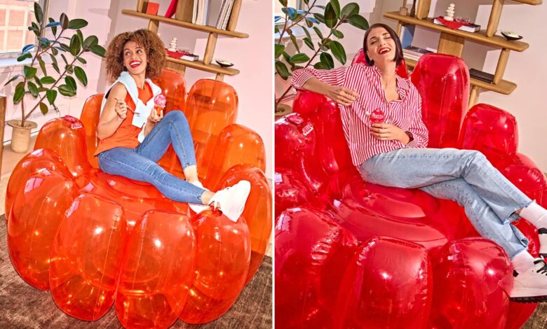 JELL-O releases Jelly Collection inflatable chairs for just $30