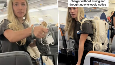 JetBlue passenger clashes with fellow flier over 'stolen' Apple charger