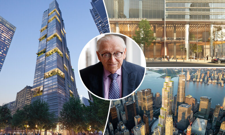 Larry Silverstein looks to lure Amex to help him build final tower at Trade Center complex