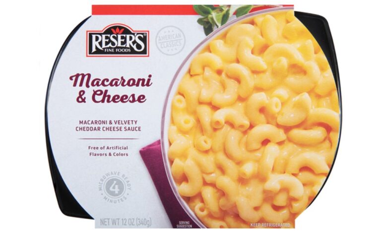 An image of a Reser's Mac & Cheese product