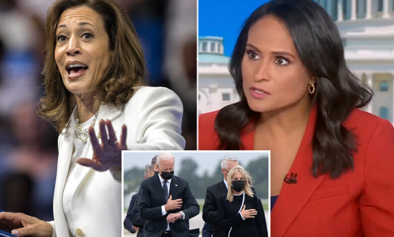 NBC News' Kristen Welker falsely says Kamala Harris met Gold Star families