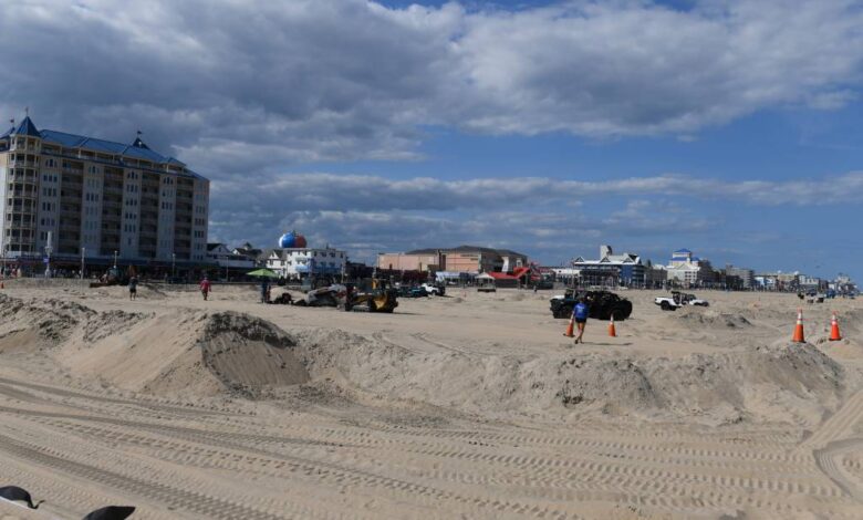 People were prohibited from swimming in Ocean City, Maryland after medical waste began washing ashore last weekend.