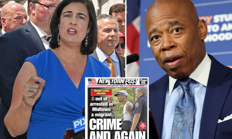 Rep. Nicole Malliotakis accuses NYPD, Mayor Adams of 'stonewalling' request for NYC migrant crime numbers