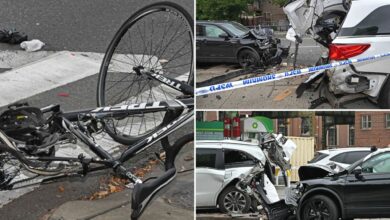 SUV fatally strikes cyclist before crashing into parked vehicle in NYC