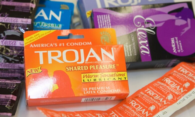 Trojan condoms