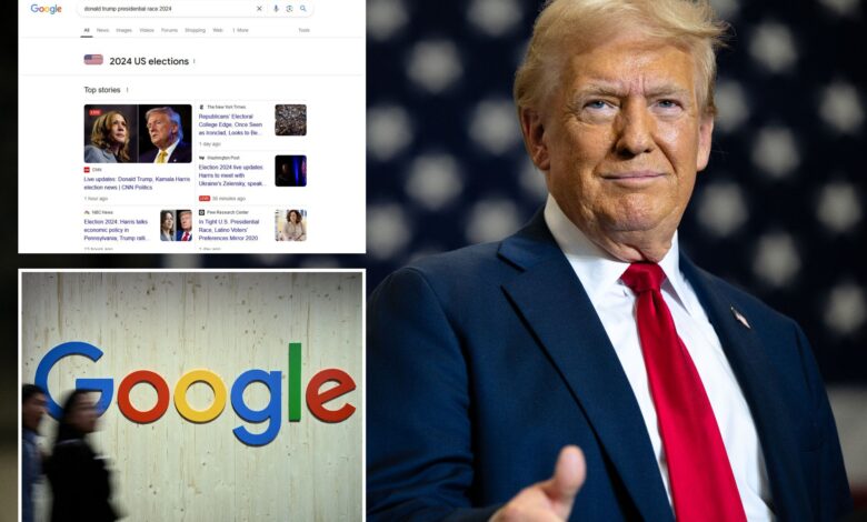 Trump threatens to prosecute Google if he wins for pushing only 'bad stories' about him