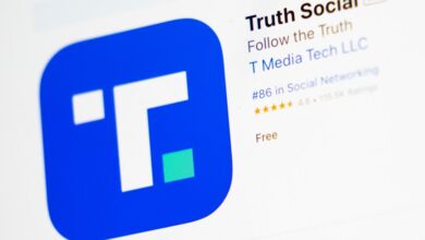 Truth Social app