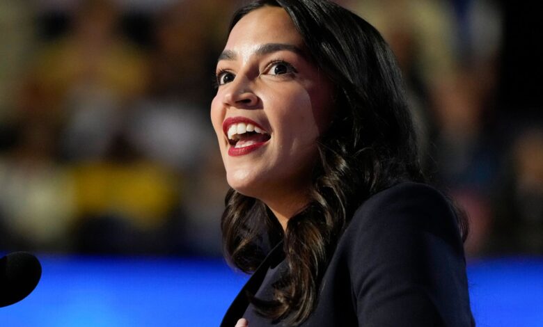 AOC slobbers over scummy Doug Emhoff, proving lefty moralizing is utterly fake