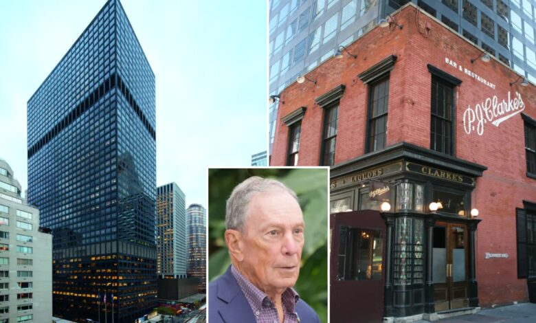 Bloomberg widens footprint at 'P.J. Clarke's building' to boost sagging Midtown corridor