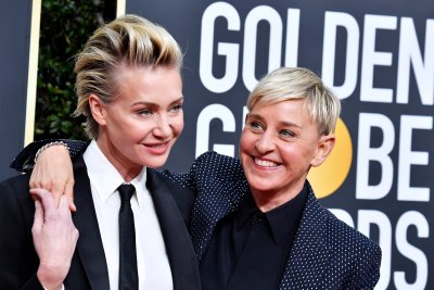 Portia de Rossi and Ellen DeGeneres