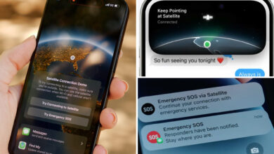 How to make a satellite call to 911 during cell service outages