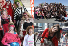 Mombies take Manhattan with their Halloween flash mob