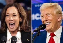 Kamala Harris and Donald Trump