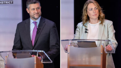 NY Rep. Pat Ryan and GOP challenger Alison Esposito square off in prime time congressional debate