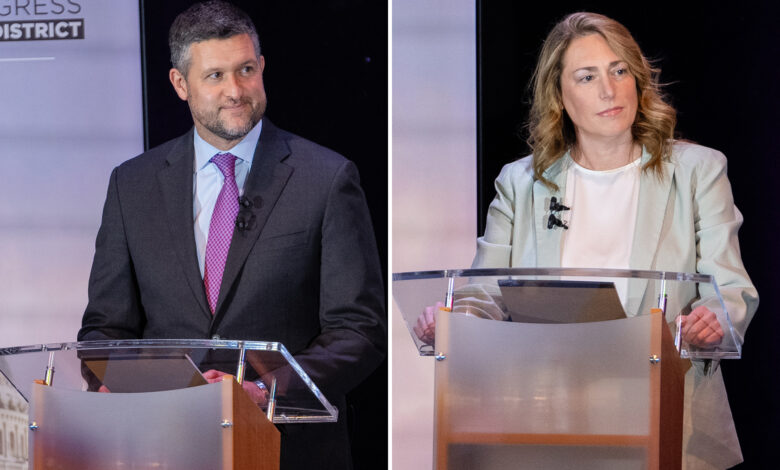 NY Rep. Pat Ryan and GOP challenger Alison Esposito square off in prime time congressional debate