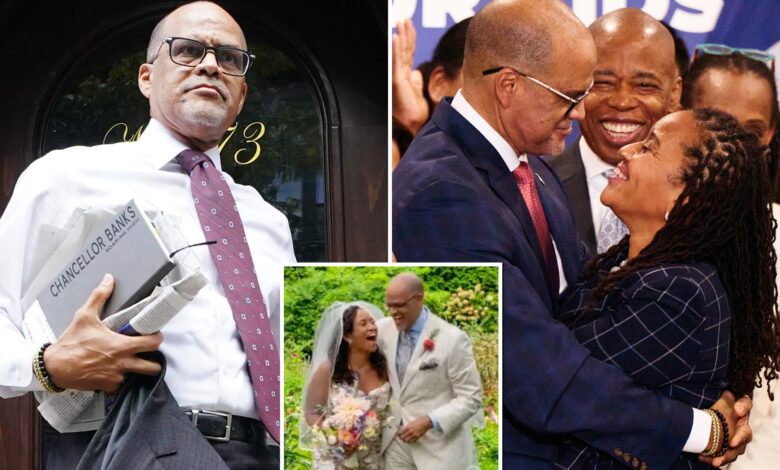 NYC Schools Chancellor David Banks blasts critics calling out timing of his Martha's Vineyard wedding to fellow embattled Adams official