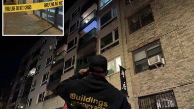 NYC building widow breaks over high winds causing glass to strike a 9-year-old girl below