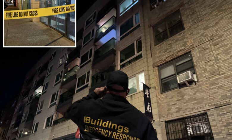 NYC building widow breaks over high winds causing glass to strike a 9-year-old girl below