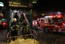 111th St. subway station at Roosevelt Avenue