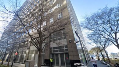 300 Vesey Street building with glass windows, potential location for Janes Street quant trading firm