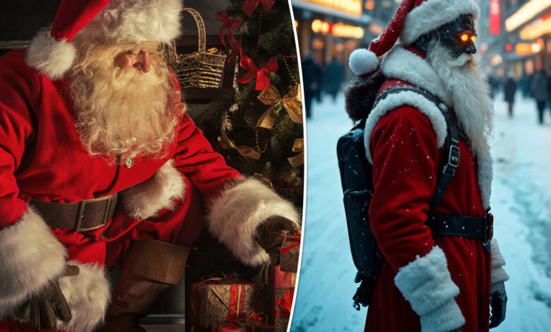 AI predicts what Santa could look like in 2050