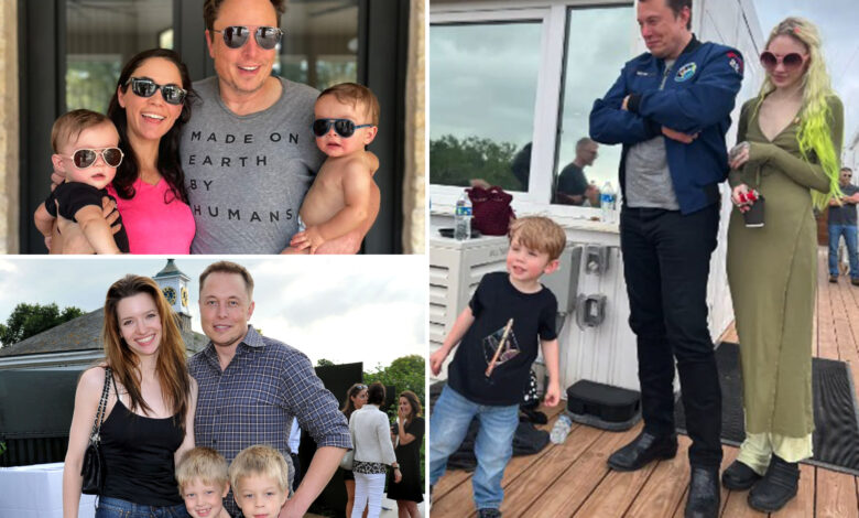 Elon Musk building compound for his 11 kids and their mothers