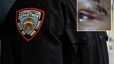 Female Rikers officer punched by violent inmate in NYC jail