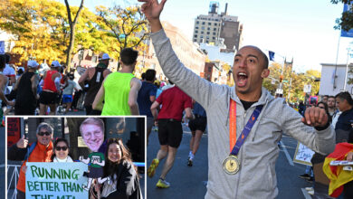 NYC Marathon brings out more than a million spectators, friends and family as runners support causes large and small