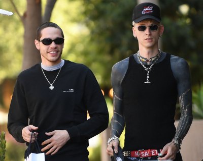 Pete Davidson Shuts Down Rehab Rumors by Attending NBA Game