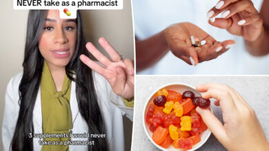 Pharmacist reveals 3 types of supplements she avoids