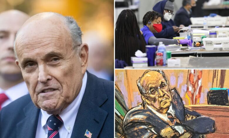 Rudy Giuliani still defaming election workers even after he was ordered to pay $148M judgment: lawyers