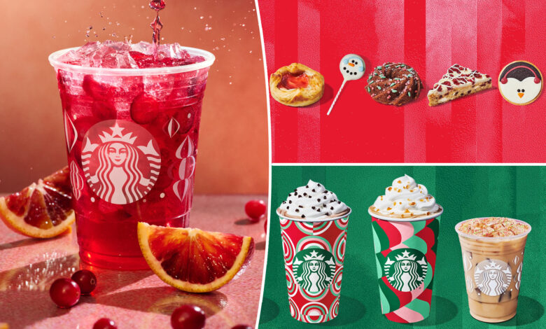 Starbucks holiday menu is here — US fans miss out on 2 new drinks