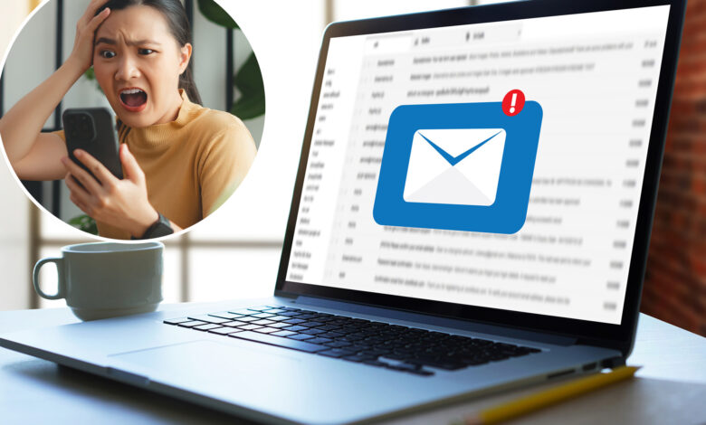 Too many unread emails might be a sign of a mental disorder