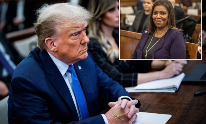 Trump demands NY AG Letitia James drop $454M civil fraud case 'for the greater good of the country'