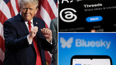 X rivals Bluesky, Threads see influx of users after Trump election