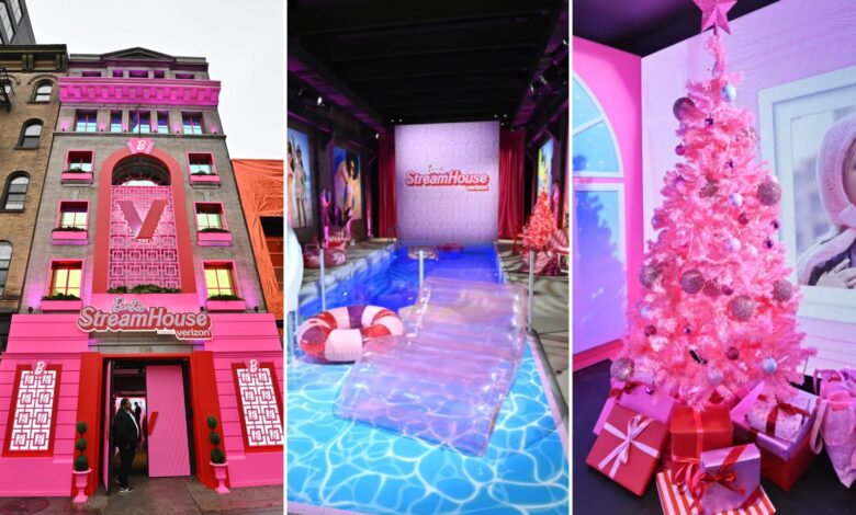 Barbie DreamHouse replica pops up in NYC through Dec. 14