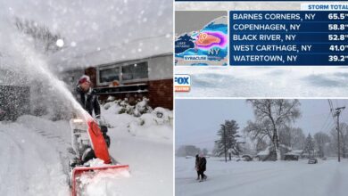 I-90 reopens in New York after snowstorm pummels Great Lakes with more than 5 feet of snow