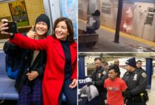 Kathy Hochul ripped for tweet about improved subway safety after NYC straphanger lit on fire