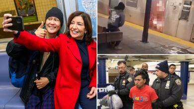 Kathy Hochul ripped for tweet about improved subway safety after NYC straphanger lit on fire