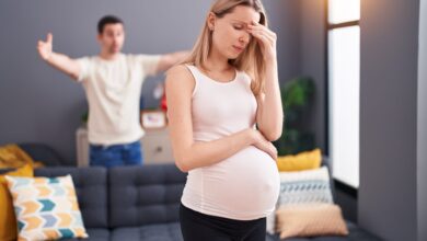 My husband says I'm selfish for getting pregnant even though we planned this together