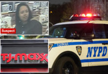 TJ Maxx security guard slashed in face after trying to stop female shoplifters in NYC store