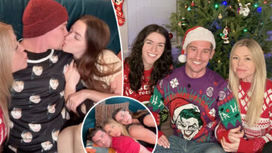 Throuple claims Christmas visits with in-laws can be awkward